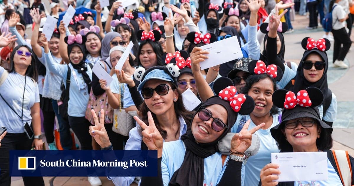‘A dream come true’: helpers flock to Disneyland for free trip given as thanks | South China Morning Post