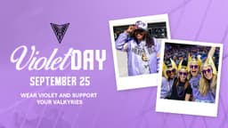 Golden State Valkyries Announce Violet Day On September 25