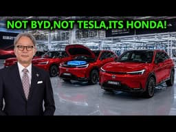 Honda Just Launched an Insane New EV That Left BYD, Tesla & Toyota Speechless!