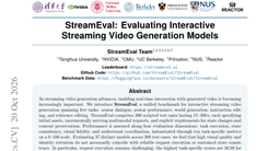 StreamEval: Evaluating Interactive Streaming Video Generation Models
