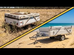 DRAGGED From A Paddock | How We Restored This 1974 Pop Top Camper