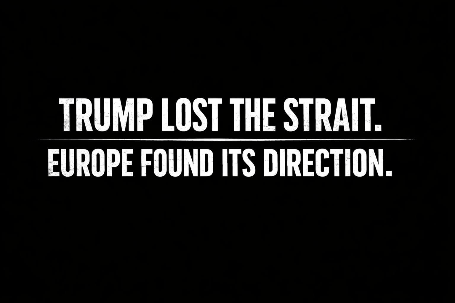 Iran strikes and Strait of Hormuz attacks — US naval blockade falters, grip breaks