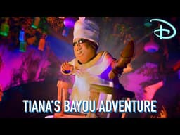 Tiana's Bayou Adventure Disneyland FULL RIDE