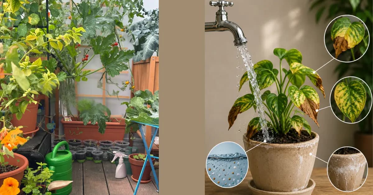 How Hard Water Damages Indoor Plants — And How to Fix It - Inbriefly