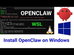 How to Run OpenClaw on Windows Using WSL – Complete Setup in 7 Minutes!