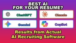 ChatGPT, Claude, Gemini & Copilot vs AI Recruiting Software: Which AI is Best For Your Resume?