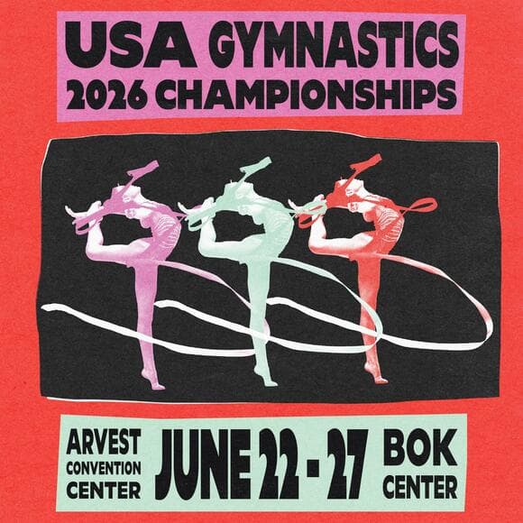 2026 USA Gymnastics Championships Return to Tulsa