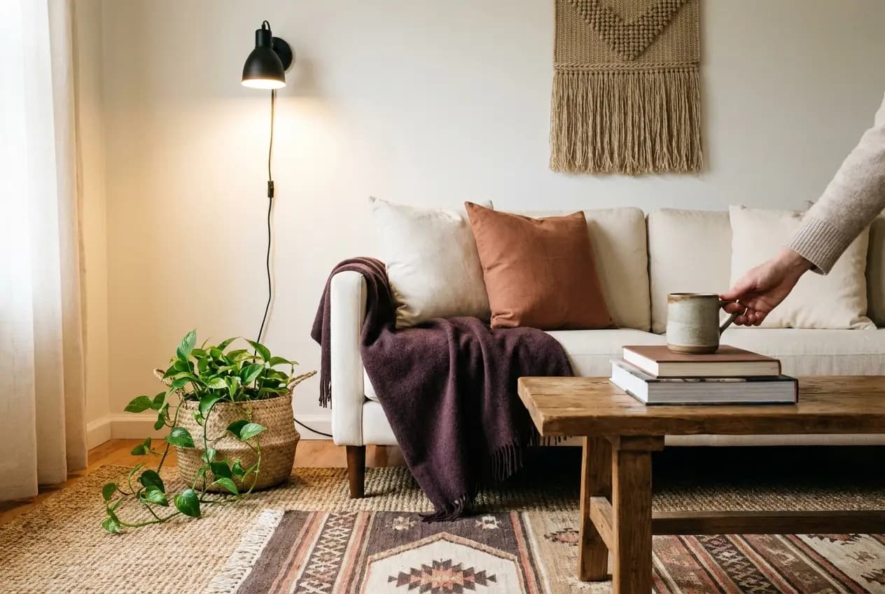 16 Boho Living Room Ideas on a Budget (With the Prices Filled In)