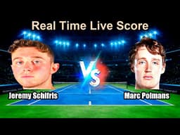 Jeremy Schifris vs Marc Polmans Live Score - ATP Challenger Bad Rappenau, Germany Men Singles