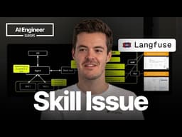 Skill issue: Lessons from skilling up coding agents to use Langfuse - Marc Klingen, Clickhouse