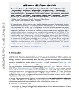 @omarsar0: Super interesting paper from Meta.

Long-horizon research agents are coming.

But one common problem...
