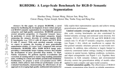 RGBD20K: A Large-Scale Benchmark for RGB-D Semantic Segmentation