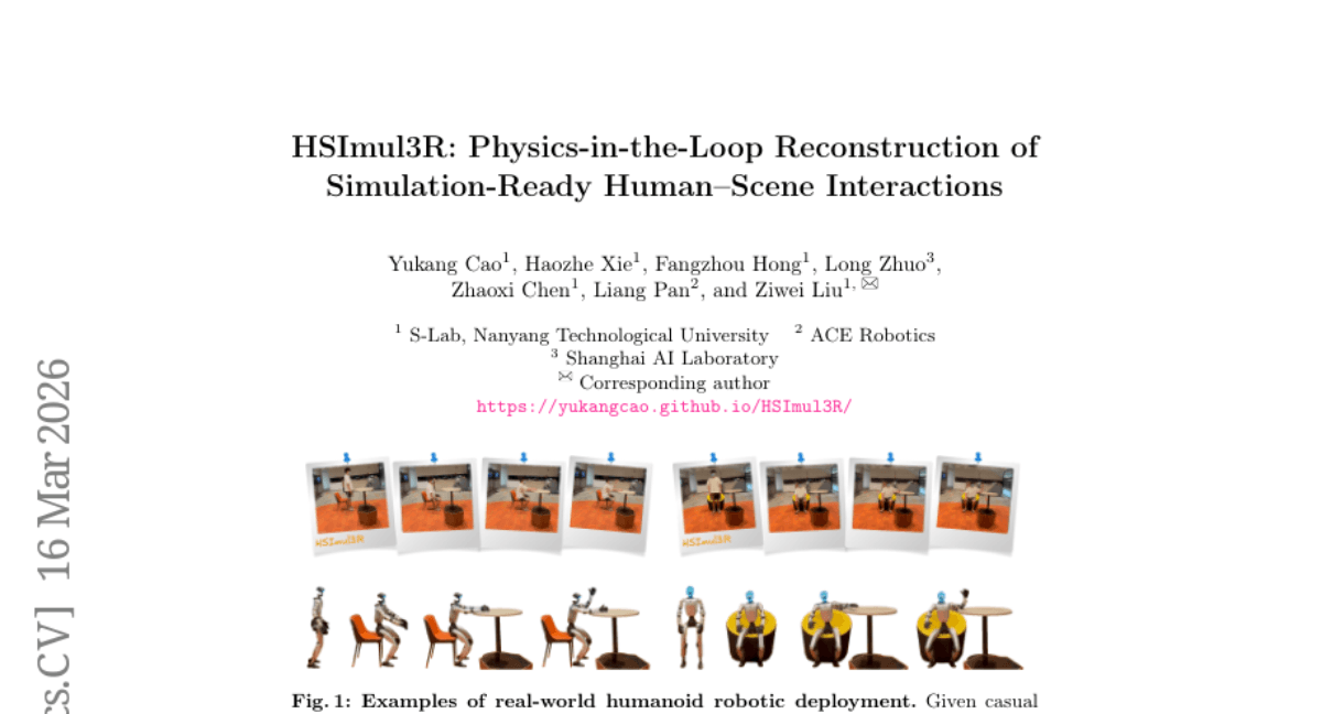 HSImul3R: Physics-in-the-Loop Reconstruction of Simulation-Ready Human-Scene Interactions