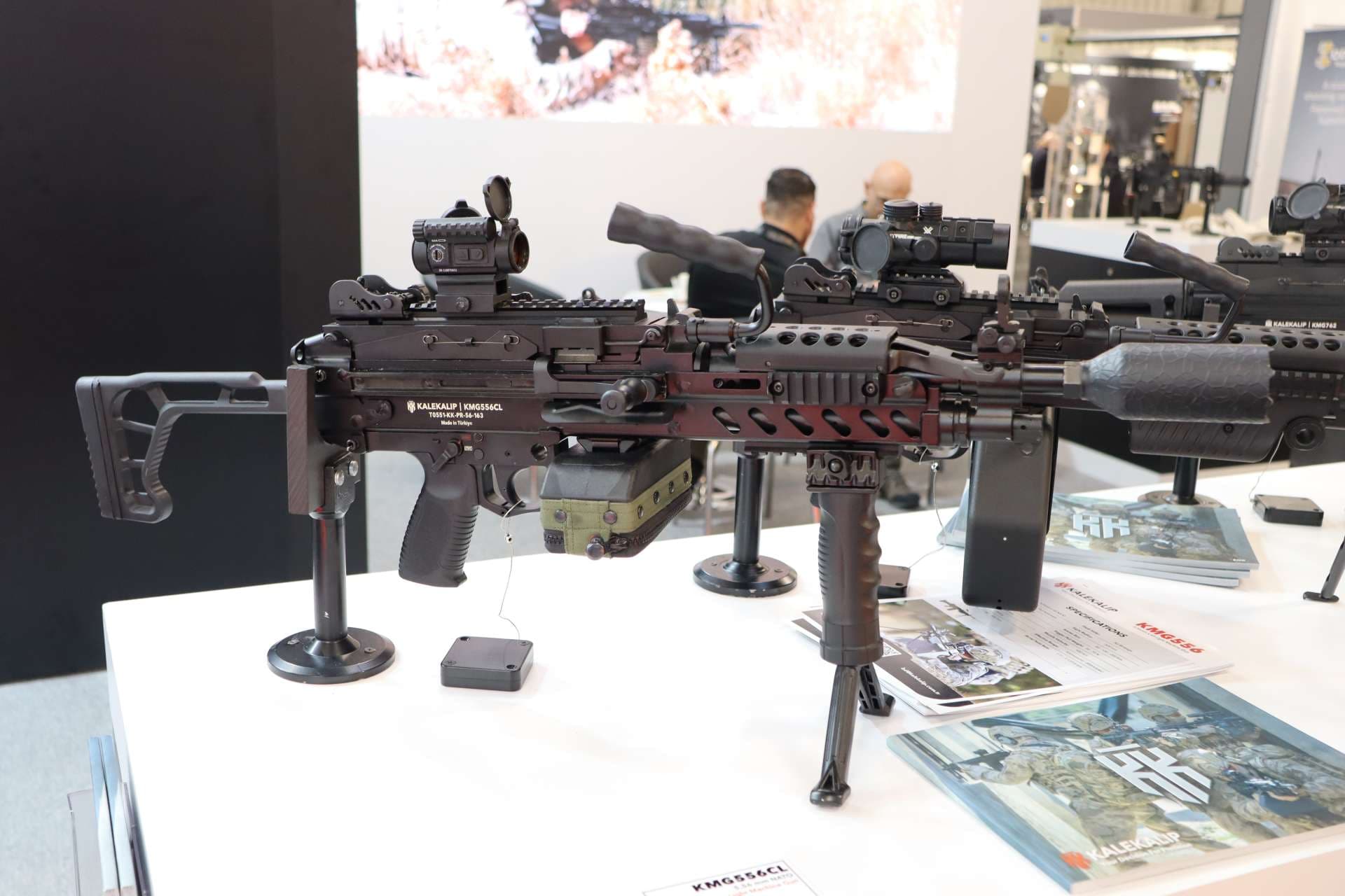 Kalekalıp Unveils Türkiye’s First Ultra-Light 5.56mm NATO-Qualified Machine Gun at Enforce Tac 2026