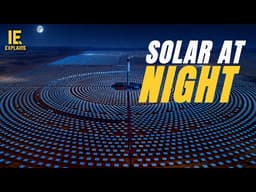The solar plant that generates electricity at night