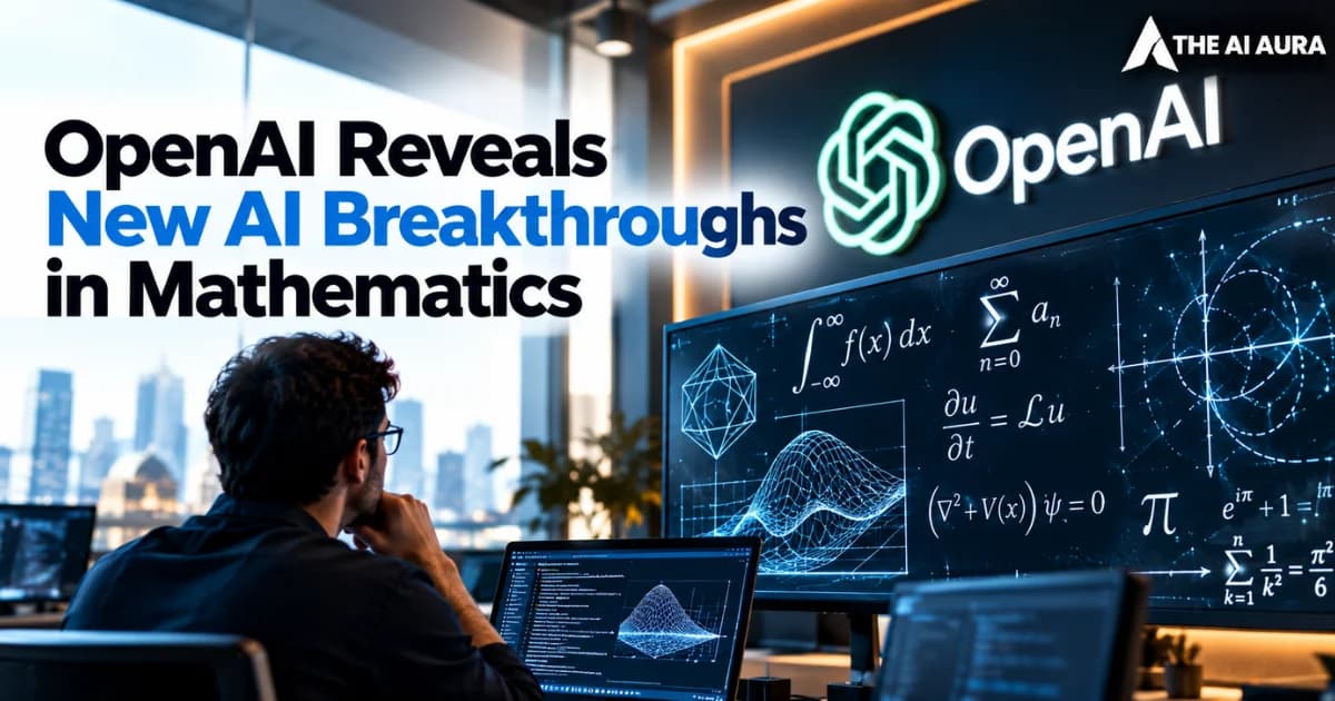 OpenAI Reveals New AI Breakthroughs in Mathematics