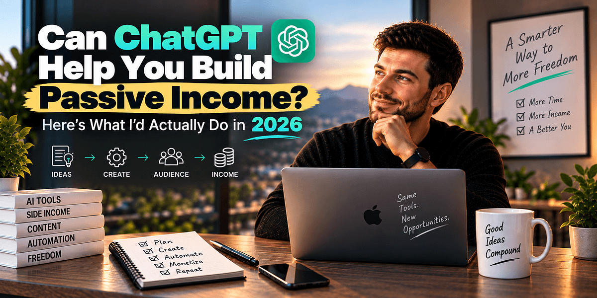 Can ChatGPT Help You Build Passive Income? Here's What I'd ...