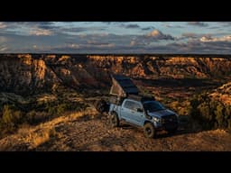 Solo Truck Camping and Off-Roading in Palo Duro Canyon ... The 2nd Largest Canyon in the U.S.