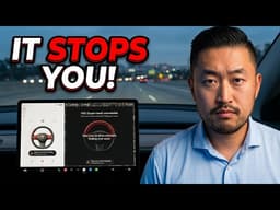 FSD Now Pulls You Over When You're Distracted
