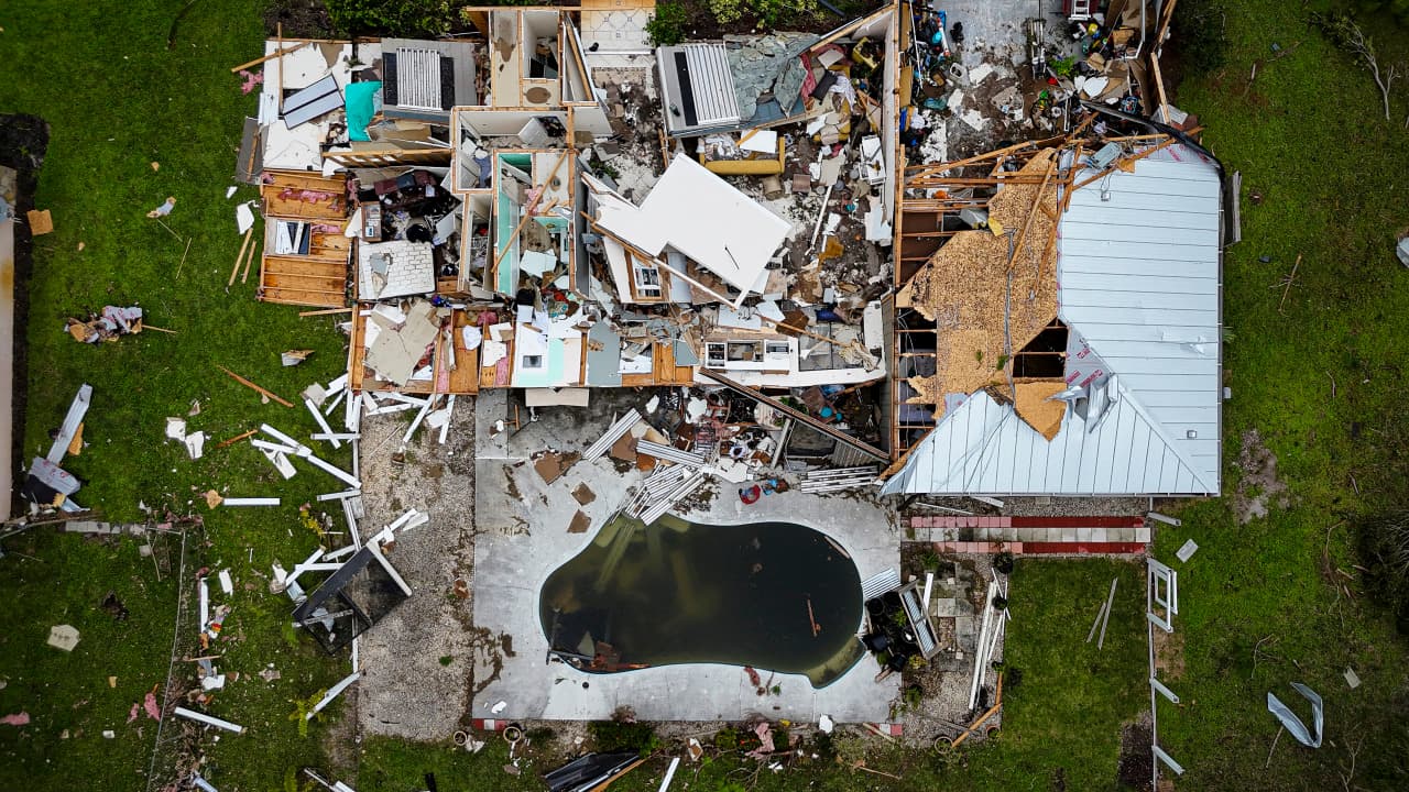 He paid off his home, then Hurricane Milton hit - Moneywise