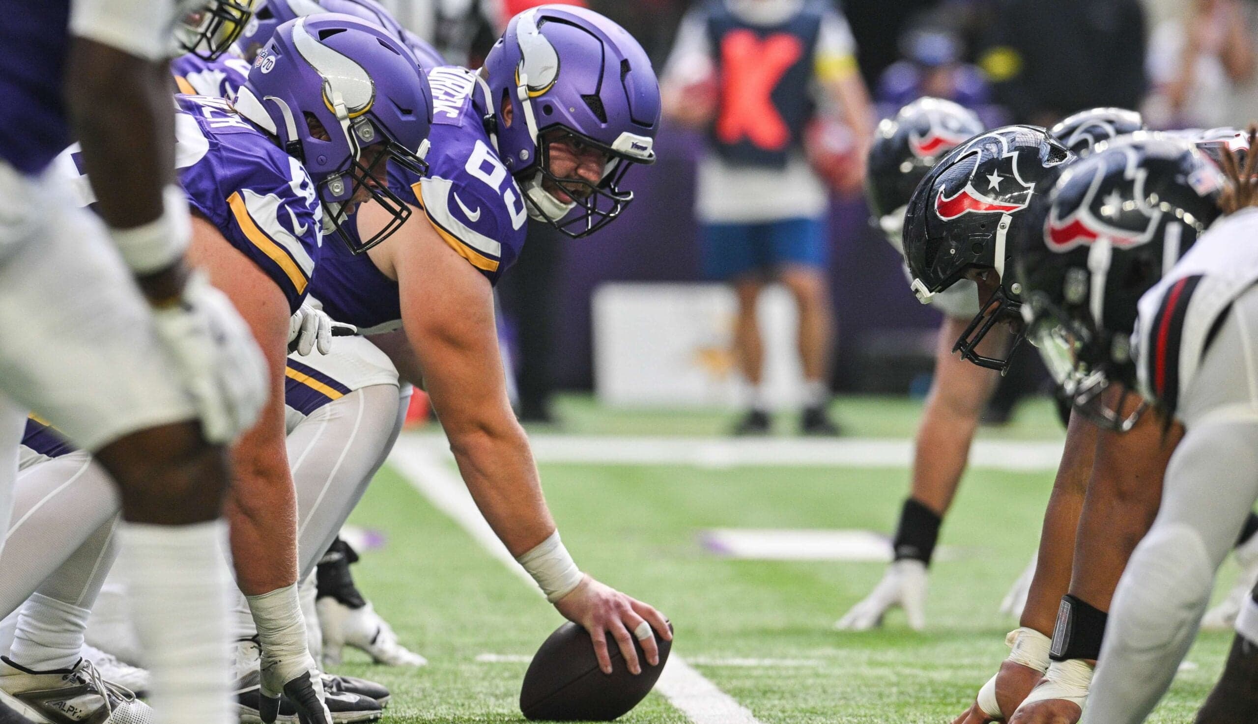 Did the Vikings Demote 1 Offensive Lineman?