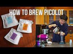 HOW TO BREW PICOLOT AND LIGHT ROAST COFFEE - Orea Z1