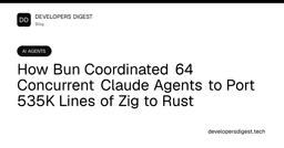 How Bun Coordinated 64 Concurrent Claude Agents to Port ...