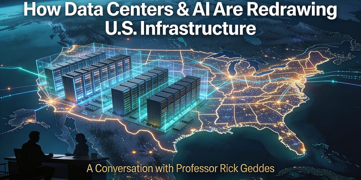 How Data Centers And AI Are Redrawing U.S. Infrastructure.
