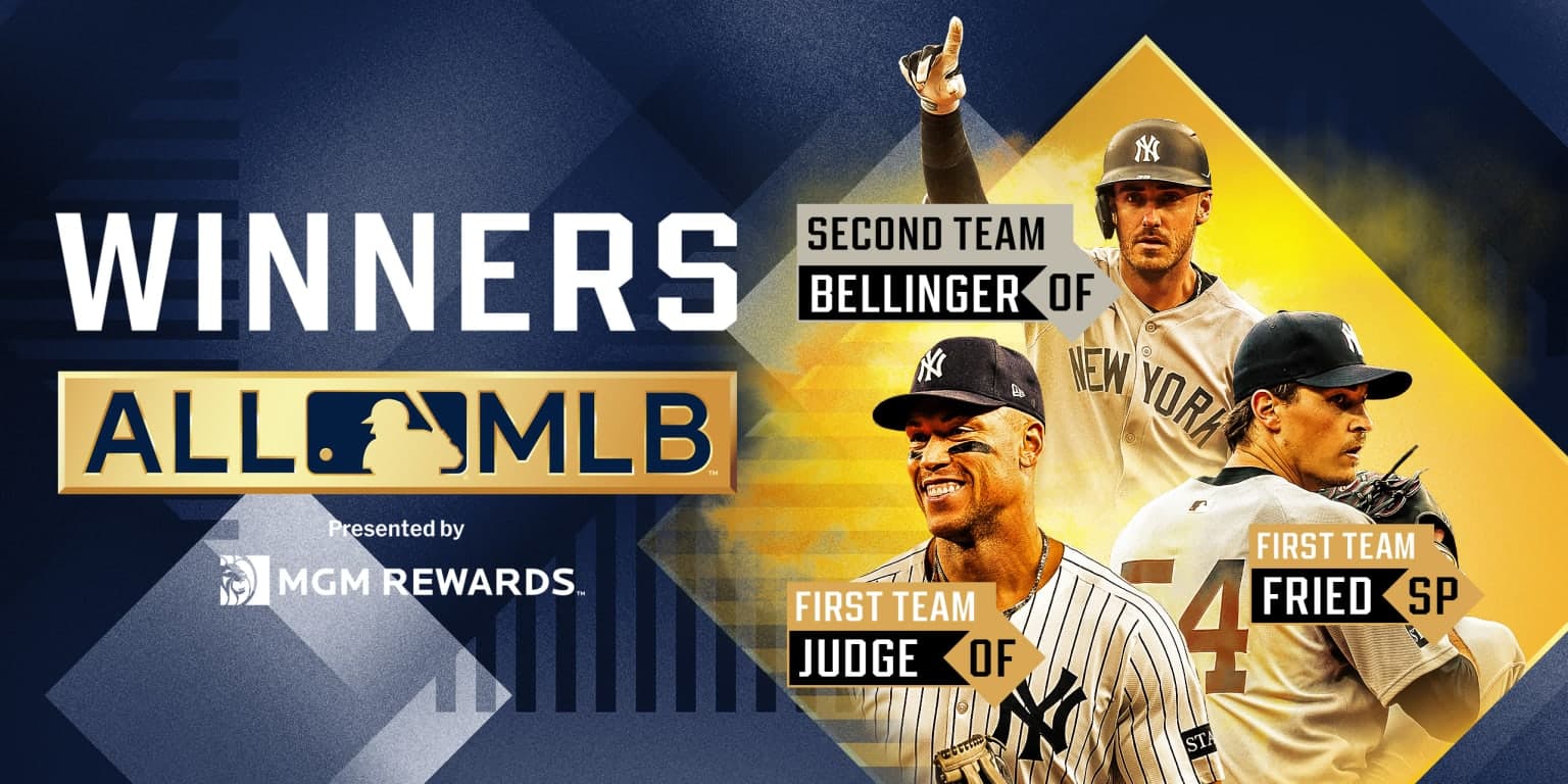 Aaron Judge, Max Fried named to 2025 All-MLB First Team