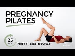 25 Min Prenatal Pilates for First Trimester – Gentle, Safe & Energizing Early Pregnancy Workout