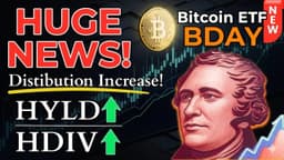 BREAKING: Hamilton ETFs Launching NEW Bitcoin DAYMAX ETF! + HYLD & HDIV Raise Dividends