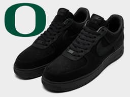 Oregon Ducks Nike Air Force 1 Low "Black" JF5453-001