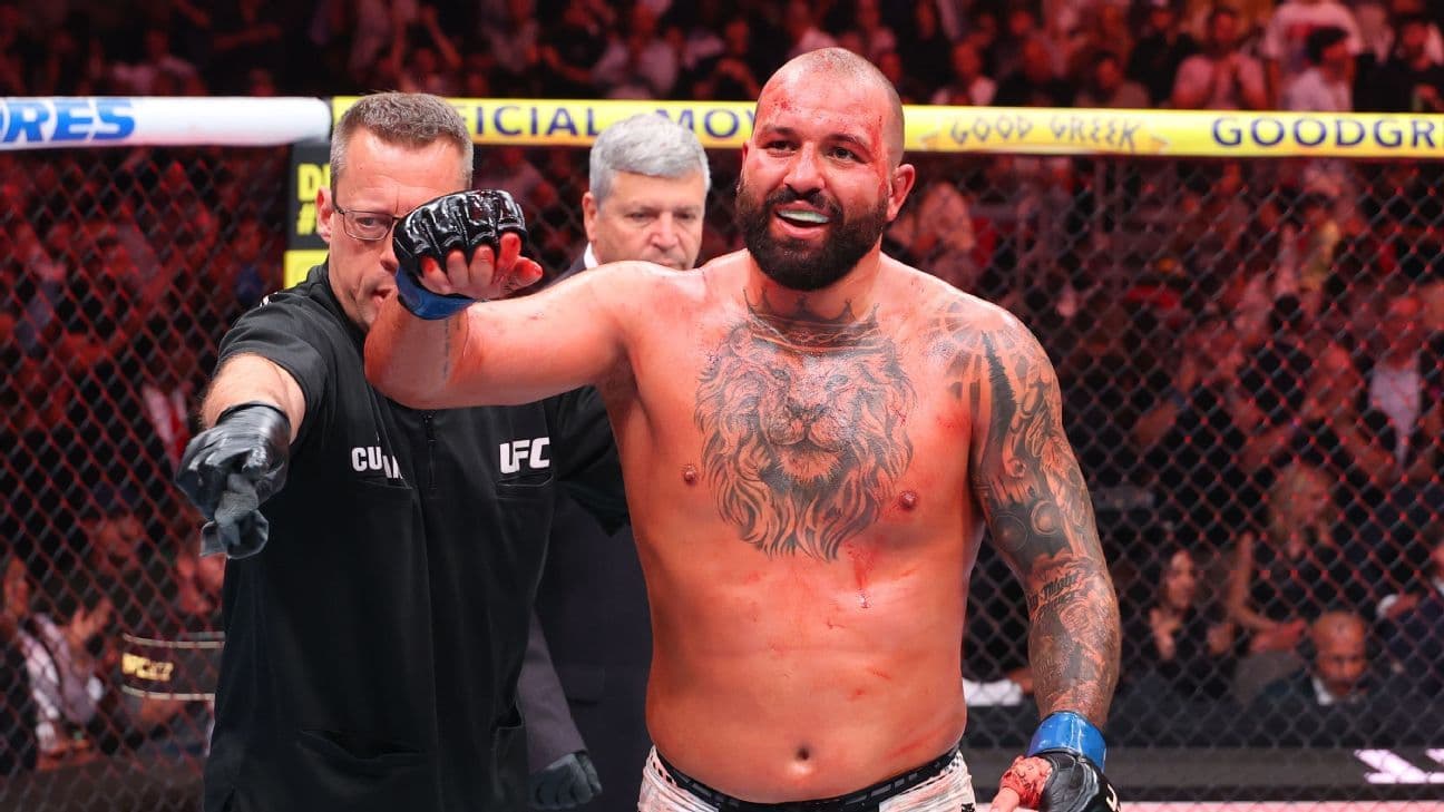 UFC 327 takeaways: Ulberg blew out his knee, but Procházka blew his title chance - ESPN