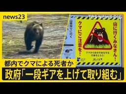 クマに襲われた可能性…“上半身のない遺体”が東京・埼玉にまたがる峠に　各地で相次ぐクマ被害「一段ギアを上げて取り組む」政府が対策会議【news23】｜TBS NEWS DIG