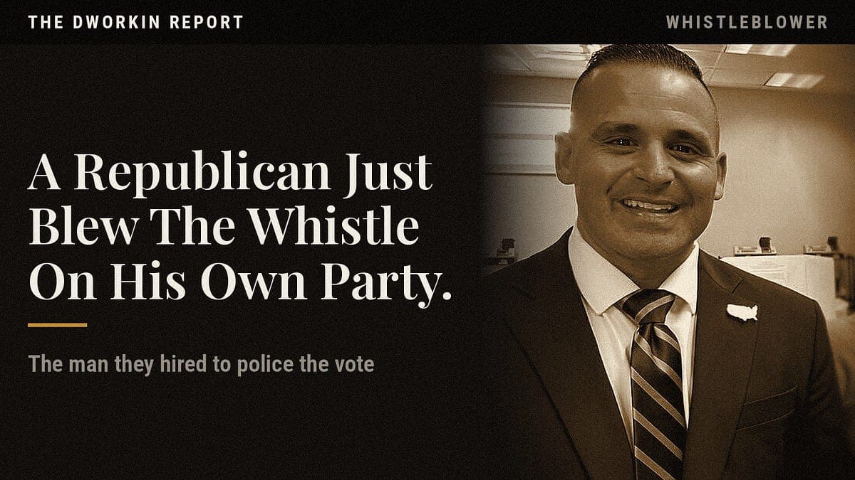 He Was Hired To Catch Election Fraud. Then He Reported His Republican Boss.