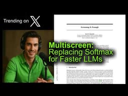 Multiscreen: Replacing Softmax for Faster LLMs
