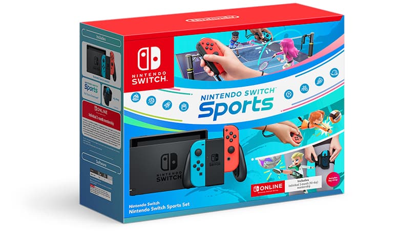 Nintendo Switch + Nintendo Switch Sports Set arrives on 6 ...