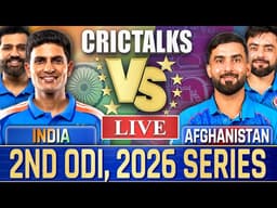 🔴 Live: IND vs AFG, 2nd ODI, 2026 Series Live Cricket Match Today, Live Score Commentary 25 Ov