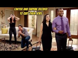 Carter and Daphne decided to quit their jobs and leave town The Bold and the Beautiful Spoilers