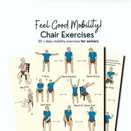 Over 50 Fitness at Home: Simple Chair Exercises, Walking, and Daily Habits That Work