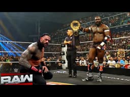 WWE 2 June 2026 Roman Reigns Vs Oba Femi World Heavyweight Championship Match WWE Raw Highlights 