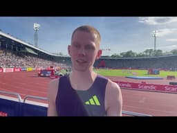 An 'annoyed' Ben Pattison on his 1:43.70 800m in Stockholm and competing against Cooper Lutkenhaus