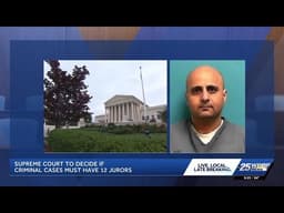 Supreme Court will decide whether criminal cases must have 12 jurors, in Florida case