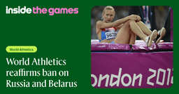 World Athletics reaffirms ban on Russia and Belarus