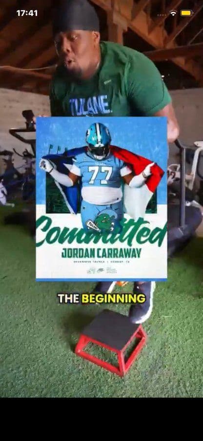 Tulane Green Wave Commit Class of 27 OL