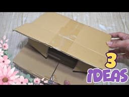 I Made These from Cardboard Boxes on a Small Budget