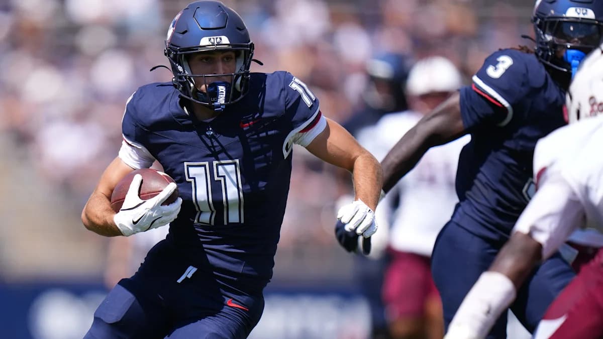 UConn receivers share the spotlight in balanced offense