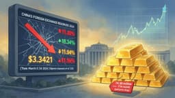 China's Foreign Exchange Reserves End Seven-Month Rising Streak, Plunge $85.7 Billion in March; PBOC Gold Holdings Rise for 17th Consecutive Month — BigGo Finance