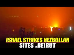 West Asia conflict | Israeli military strikes Hezbollah sites in Beirut |Iran War | US Fighter Jets