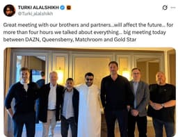 Talking Turki in London with Zuffa Boxing & Eddie Hearn